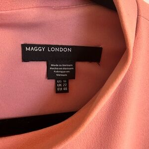 Maggy London pink dress